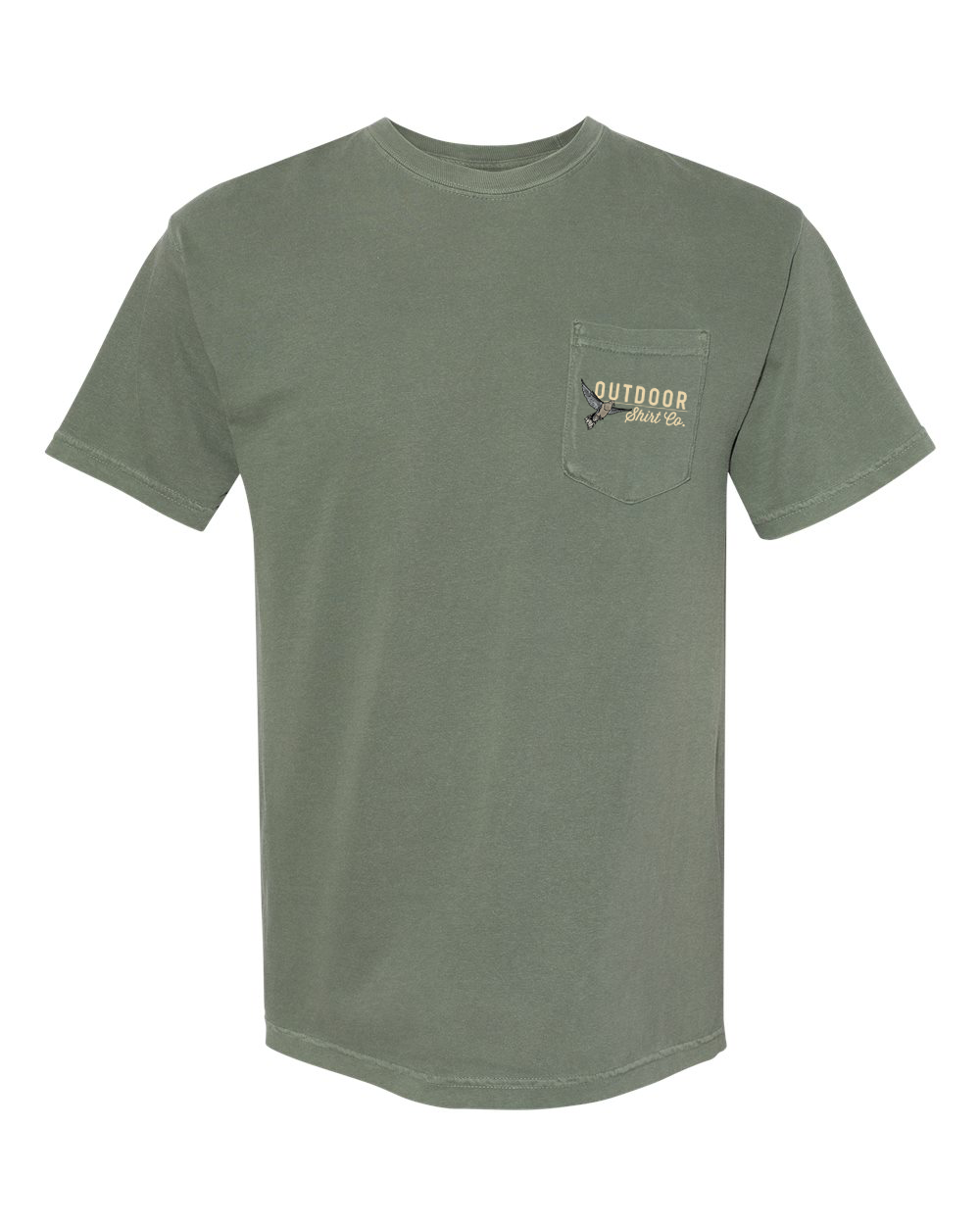 Dove Sunflower Field - Short Sleeve Pocket Tee