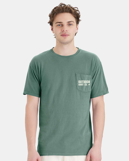 Turkey Drumming - Short Sleeve Pocket Tee